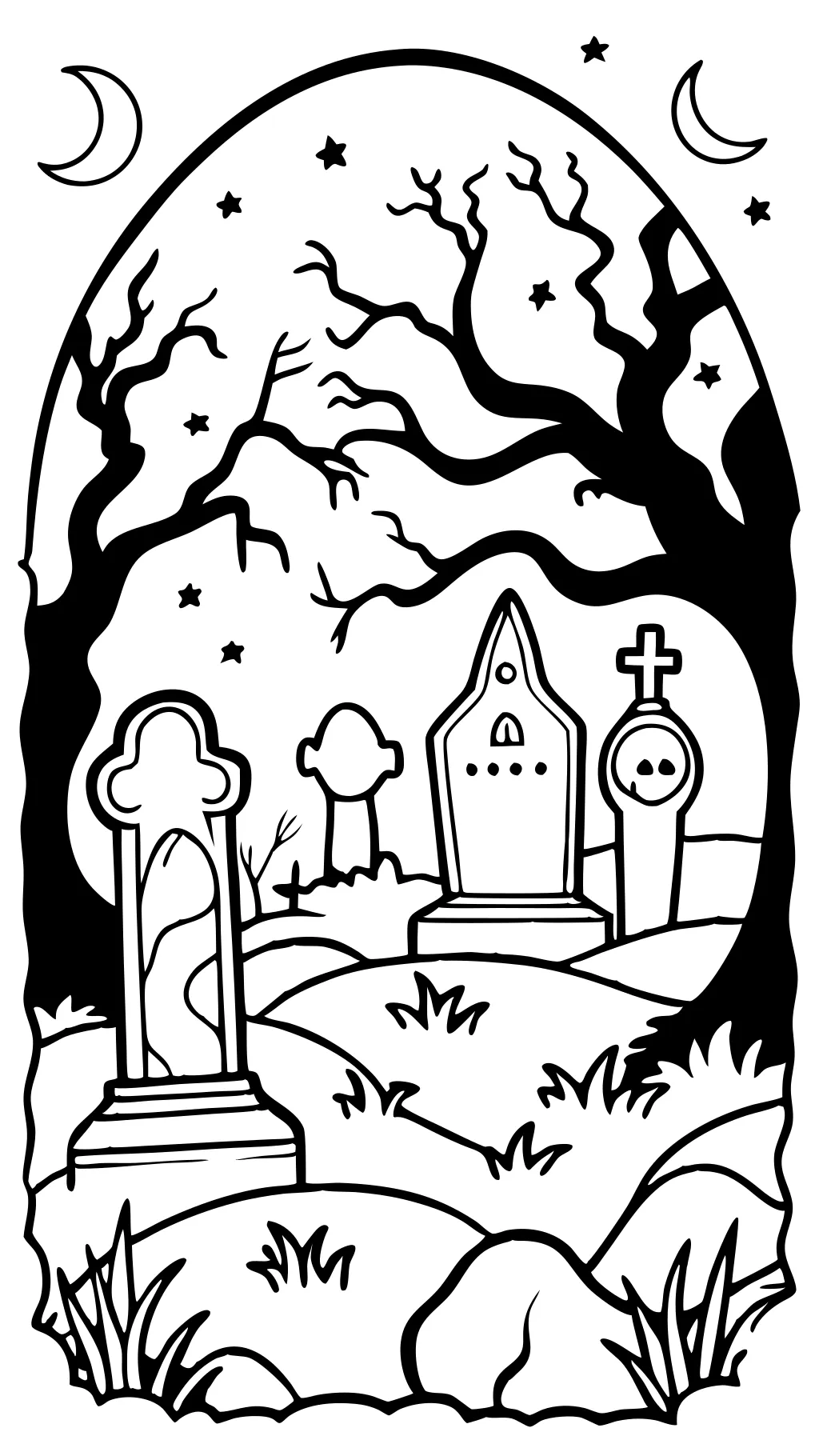 horror coloring pages